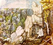 Roelant Savery Rocky Landscape Sweden oil painting reproduction